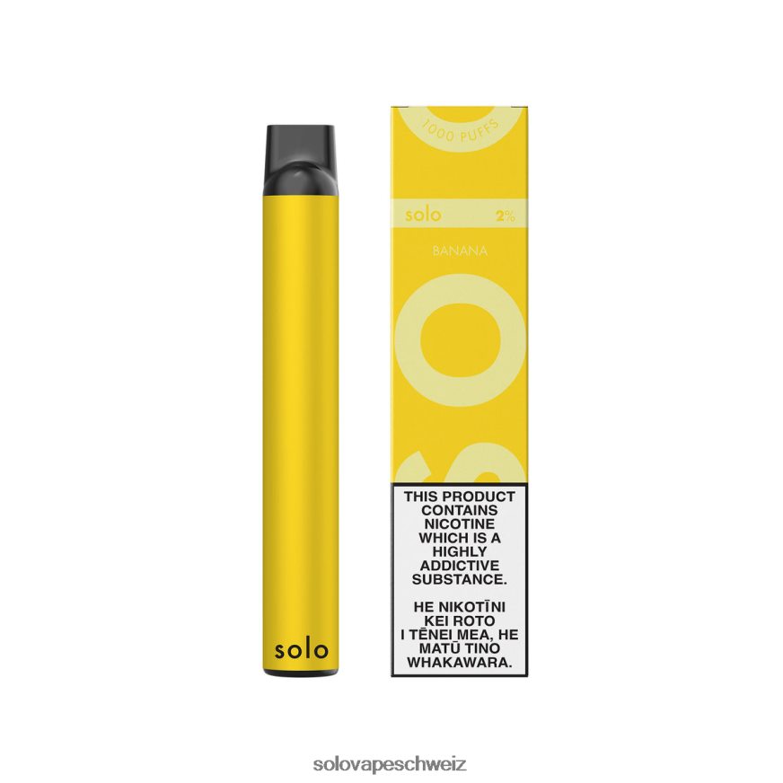 Banane Solo Einweg-Vapor VXT6N211 | Solo Vape Puff